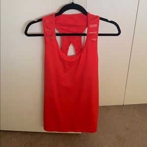 Red unbranded tank top